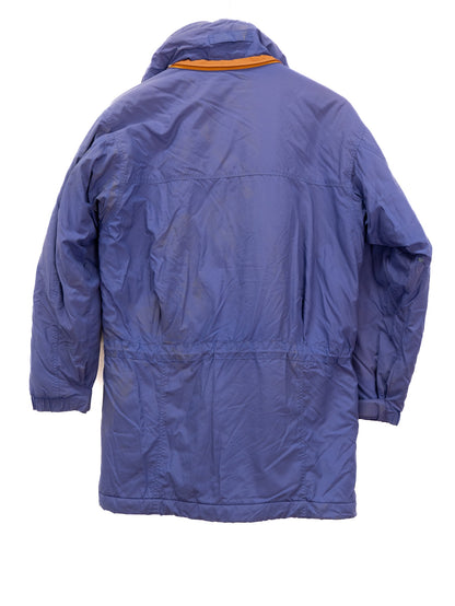 Purple & Yellow Hooded Parka — garment photograph 3