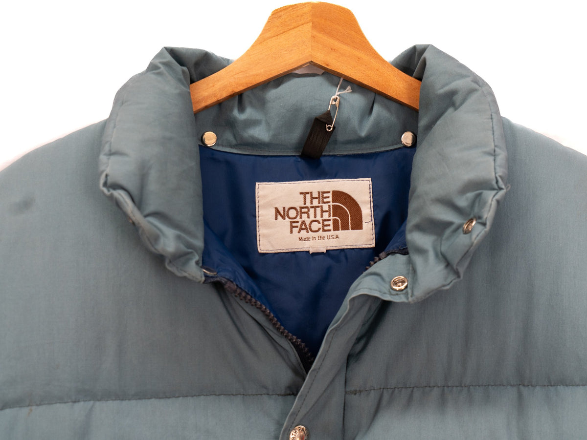 Pale Blue Padded Jacket — garment photograph 2