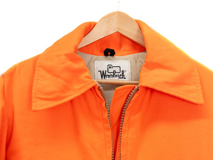 Orange Collared Zip Jacket — garment photograph 2
