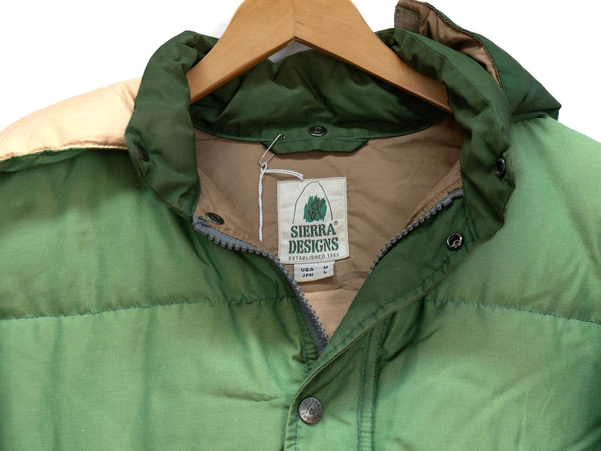 Green Hooded Padded Jacket — garment photograph 2