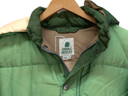 Green Hooded Padded Jacket — garment photograph 2