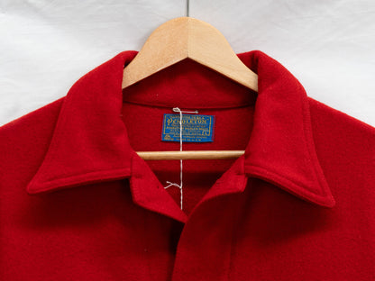 Red Four-Pocket Utility Jacket — 071 — garment photograph 2