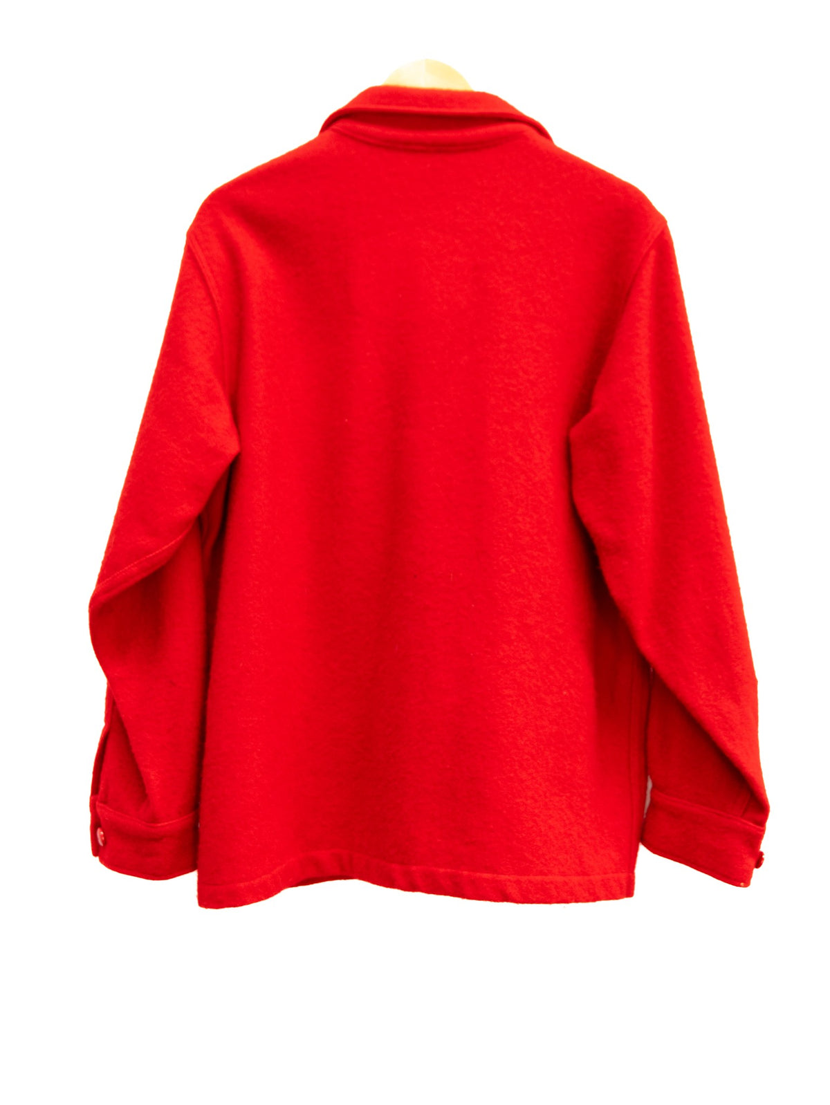 Red Flap-Pocket Jacket — 073 — garment photograph 3