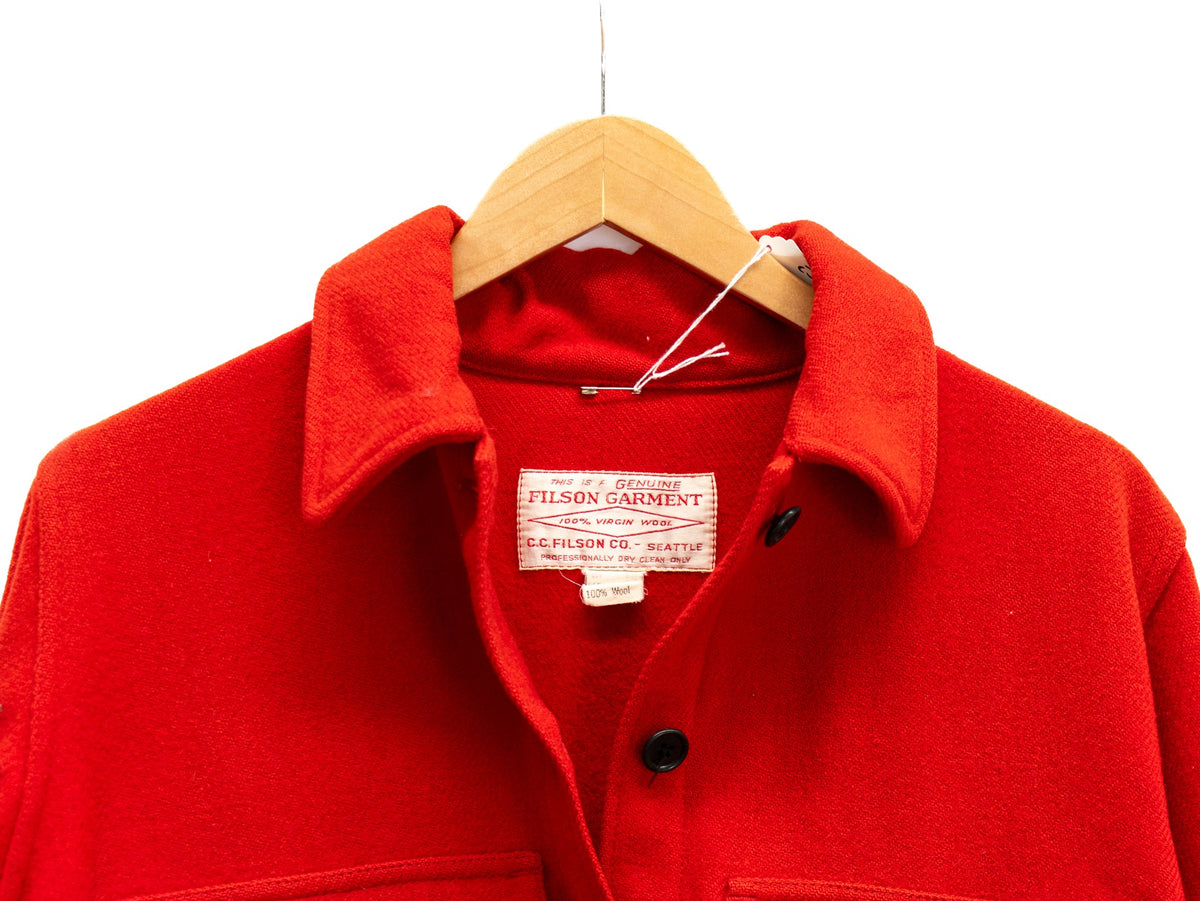 Red Four-Pocket Jacket — 074 — garment photograph 2