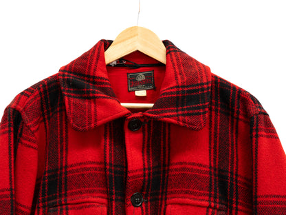 Red Tartan Button Jacket — garment photograph 2