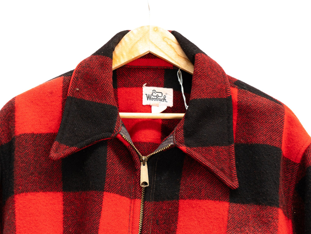 Red Check Hunting Jacket — garment photograph 3