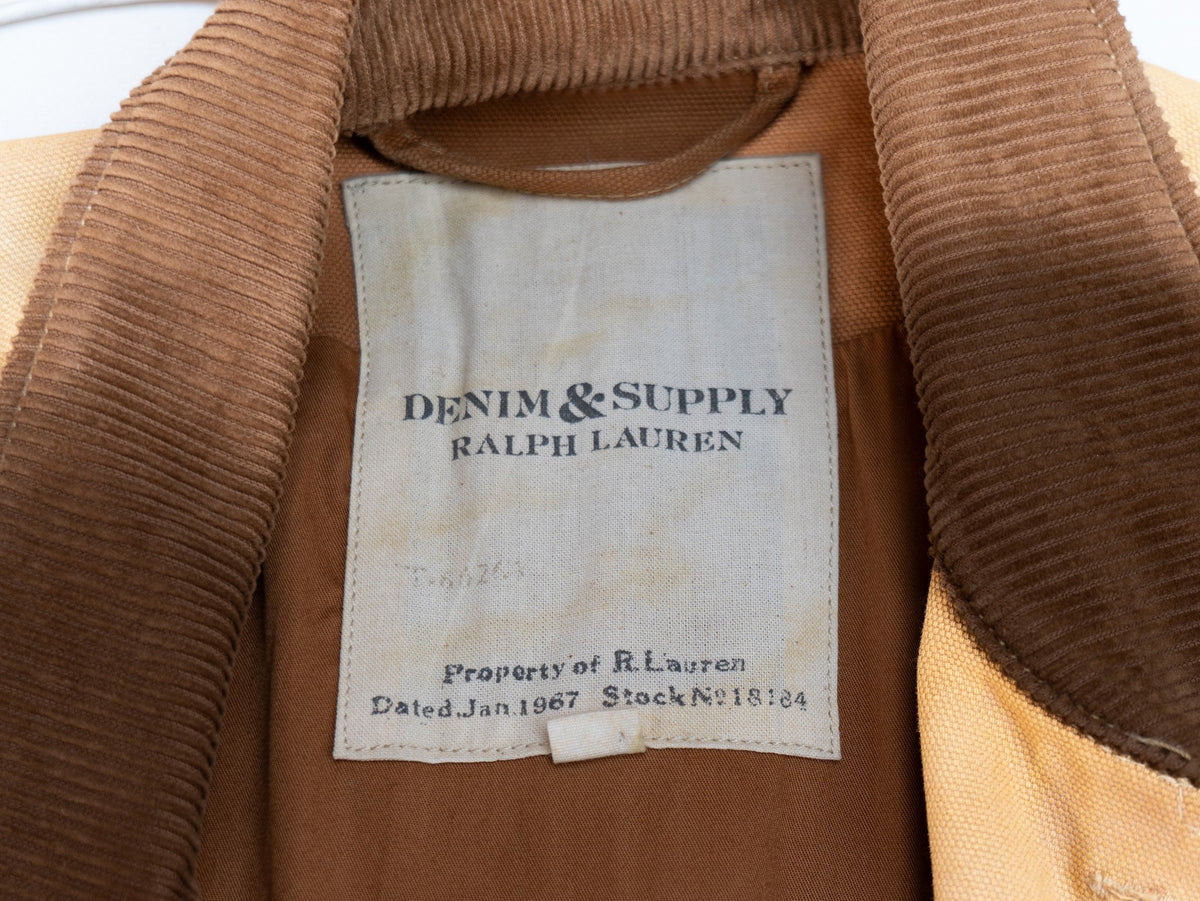 Tan Multi-Pocket Hunting Jacket — garment photograph 2