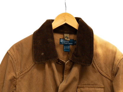 Brown Hunting Jacket with Contrast Collar — garment photograph 2