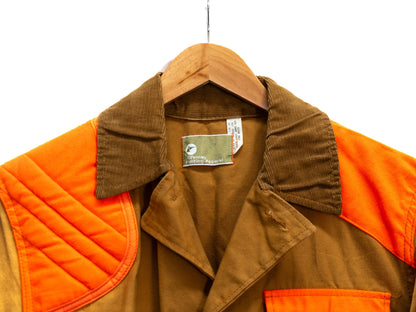 Tan & Orange Long Hunting Jacket — garment photograph 2