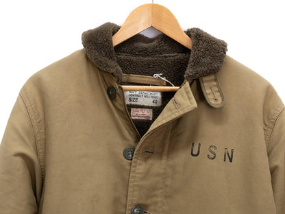 Olive USN Deck-Style Jacket — garment photograph 2