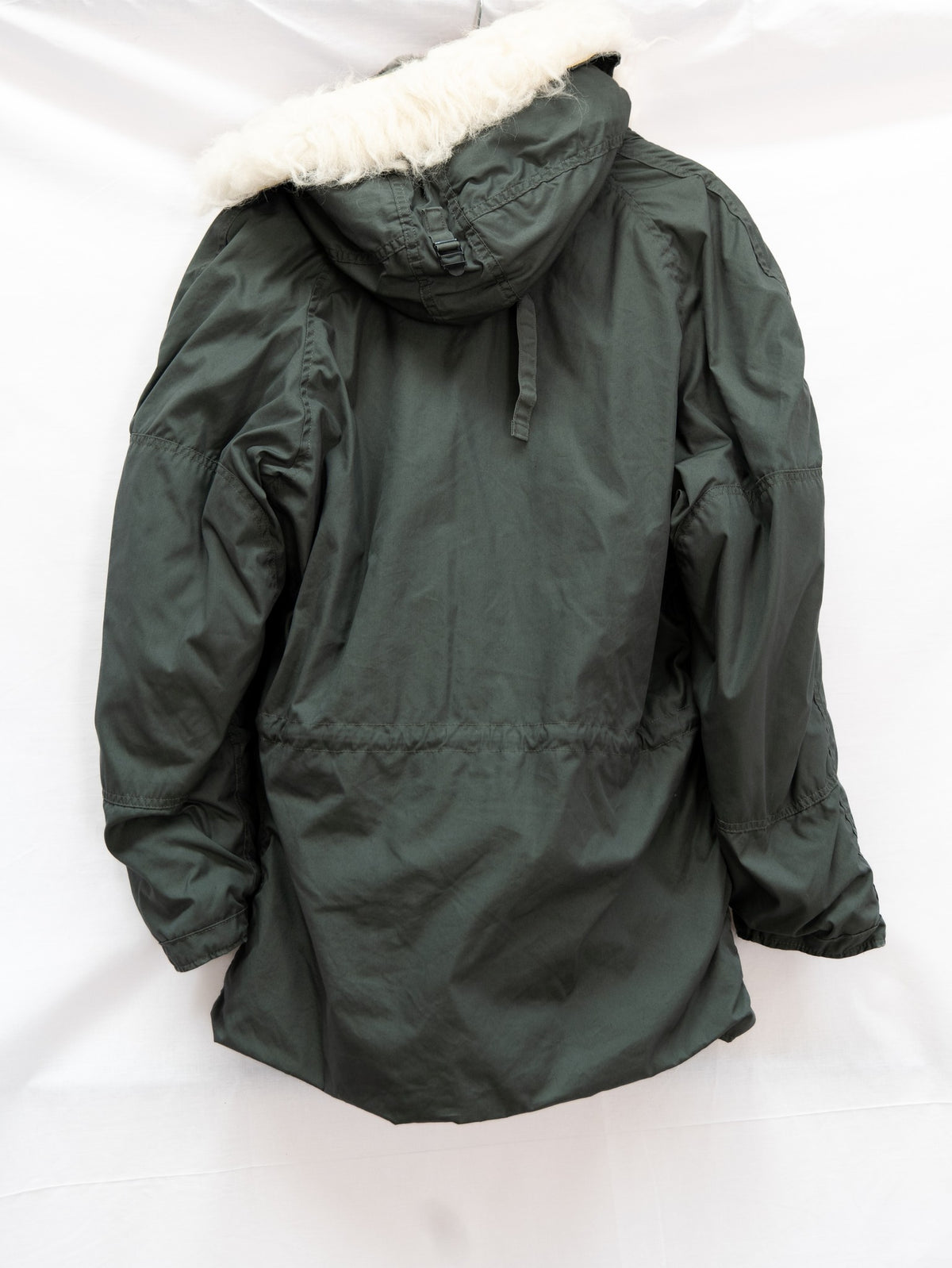 Blue-Grey Hooded Parka — 134 — garment photograph 2