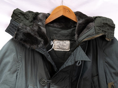 Dark Green Hooded Parka — 135 — garment photograph 2