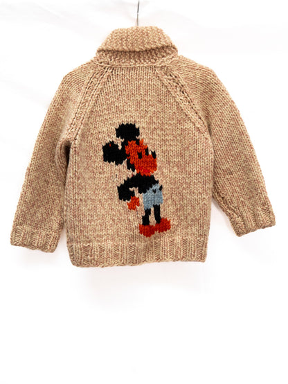 Mickey & Minnie Shawl-Collar Cardigan — garment photograph 3
