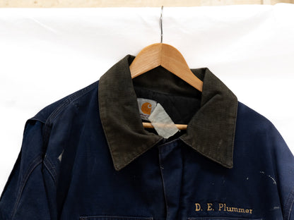 Carhartt Navy Work Jacket — garment photograph 2