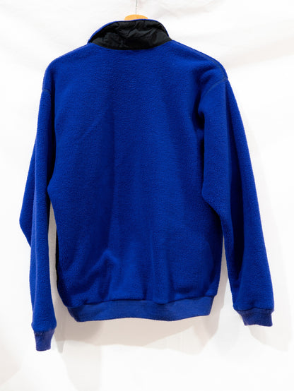 Blue Fleece with Teal Trim — garment photograph 3