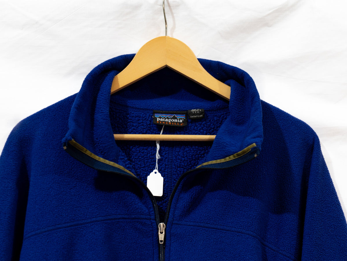 Royal Blue Full-Zip Fleece — 179 — garment photograph 2