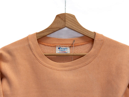 Champion Peach Logo Sweatshirt — garment photograph 2