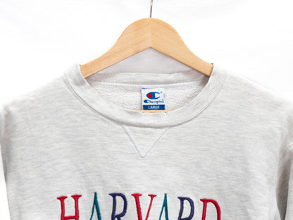 Harvard College Sweatshirt — Grey — garment photograph 2