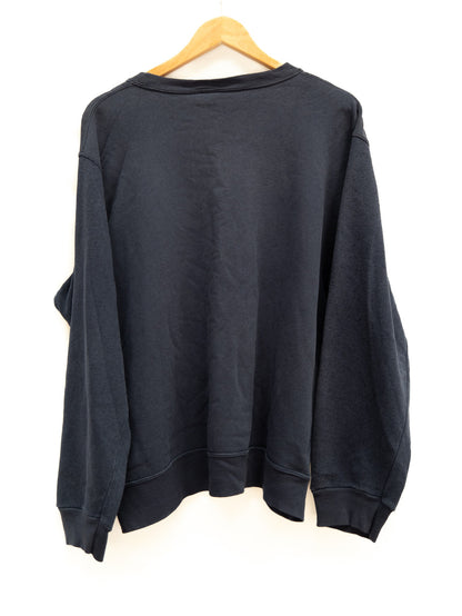 Michigan College Sweatshirt — Navy — garment photograph 3