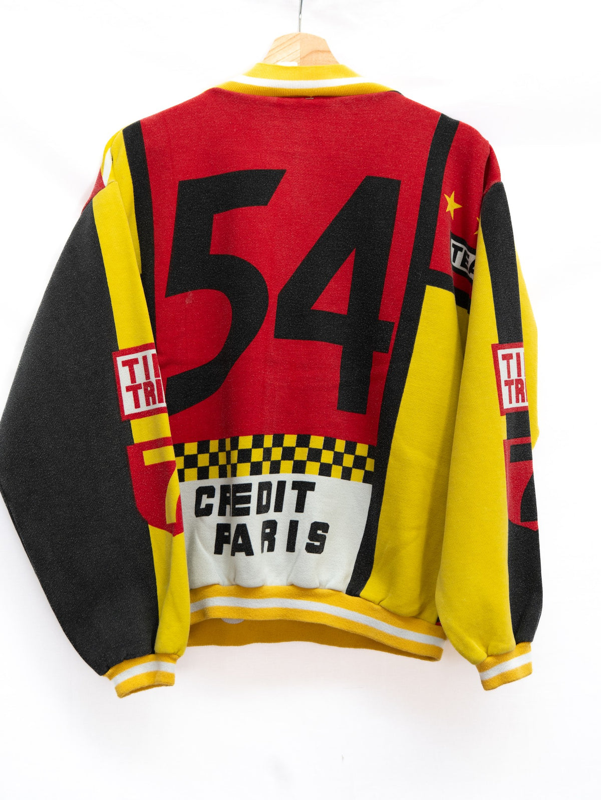 Colourblock Racing Graphic Sweatshirt — garment photograph 3