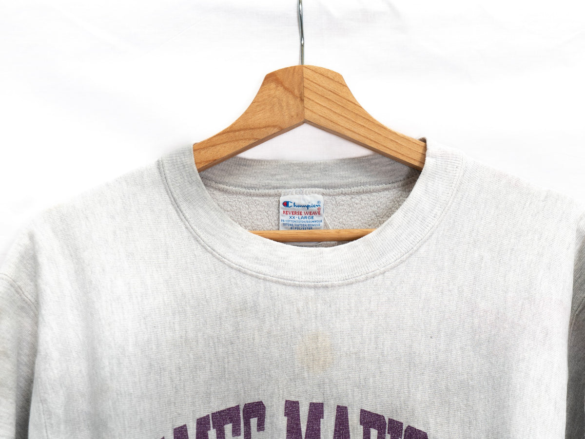 James Madison University Sweatshirt — garment photograph 2