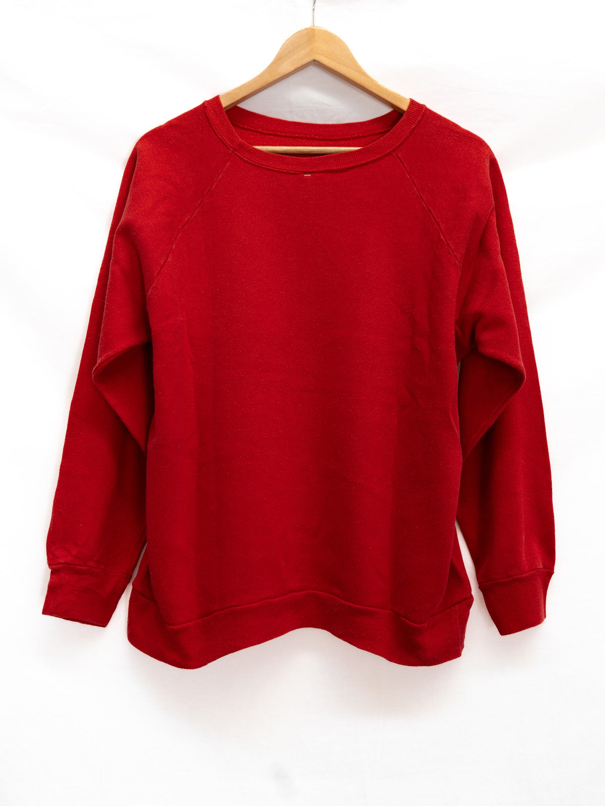 Catholic University Sweatshirt — Red — garment photograph 3