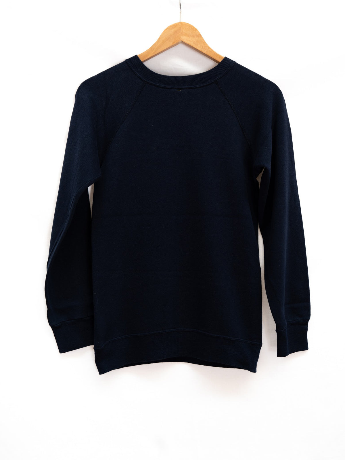 Wheaton College Sweatshirt — Navy — garment photograph 3