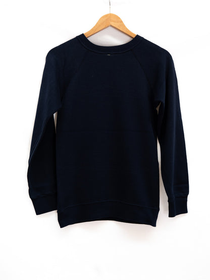 Wheaton College Sweatshirt — Navy — garment photograph 3