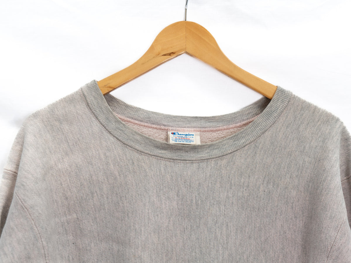 Grey Small Logo Sweatshirt — garment photograph 2
