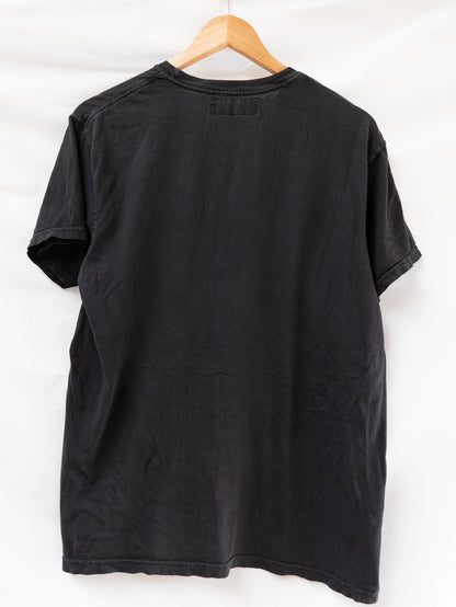 Guitar Graphic T-Shirt — Black — garment photograph 3