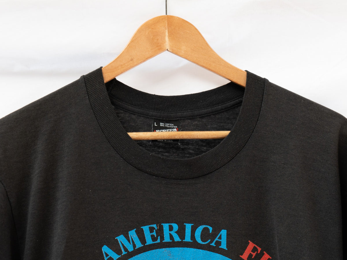 Pro America Anti-Communism Graphic T-Shirt — garment photograph 2