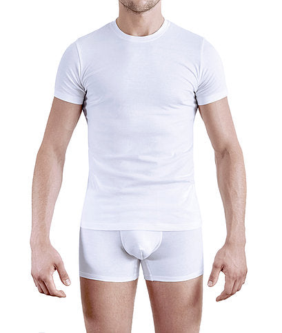 100% Organic Cotton Crew Neck T-shirt - White