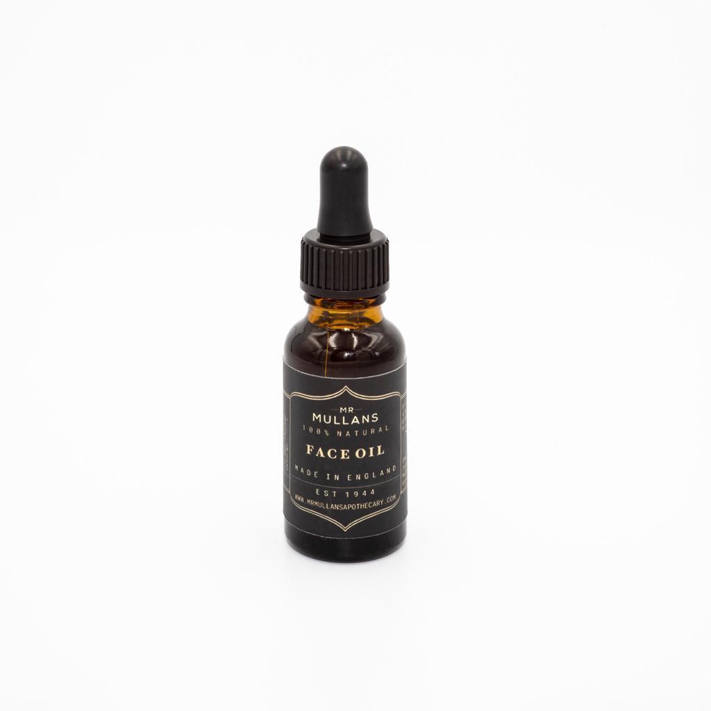 MR MULLAN'S FACE OIL, skincare, Mr Mullans Apothecary, Mr Mullan's General Store, [variant_title], [option1], [option2], [option3]. We recommend using the default value. Default value is: MR MULLAN'S FACE OIL - Mr Mullan's General Store